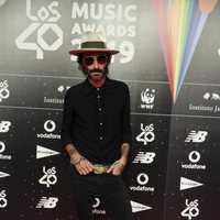 Leiva en la cena de los nominados de Los 40 Music Awards 2019