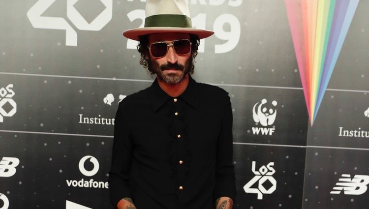 Leiva en la cena de los nominados de Los 40 Music Awards 2019