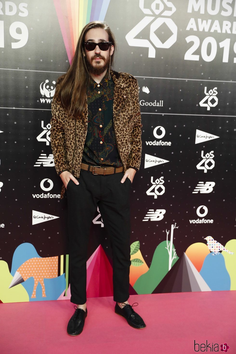 Carlos Sadness en la cena de los nominados de Los 40 Music Awards 2019