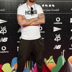 Macaco en la cena de los nominados de Los 40 Music Awards 2019