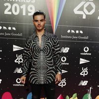 Abraham Mateo en la cena de los nominados de Los 40 Music Awards 2019