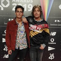 Marlon en la cena de los nominados de Los 40 Music Awards 2019