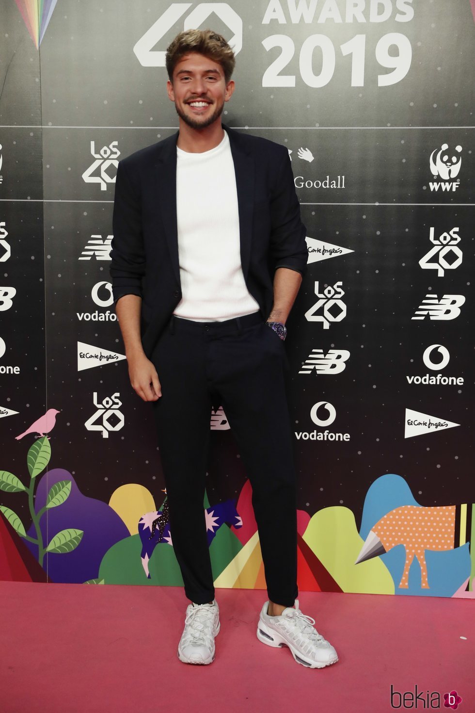 Carlos Right en la cena de los nominados de Los 40 Music Awards 2019