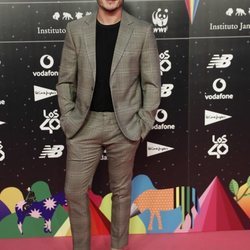 Miki Núñez en la cena de los nominados de Los 40 Music Awards 2019