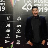 Tony Aguilar en la cena de los nominados de Los 40 Music Awards 2019