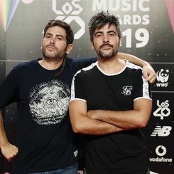 Estopa en la cena de los nominados de Los 40 Music Awards 2019