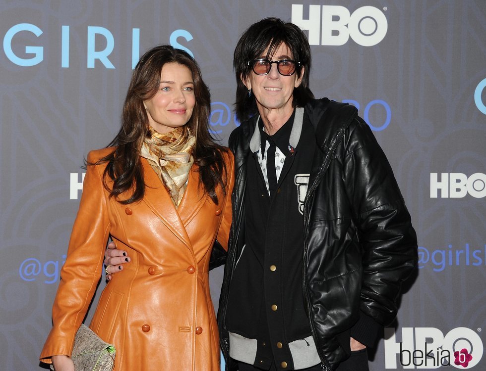 Ric Ocasek y su exmujer Paulina Porizkova