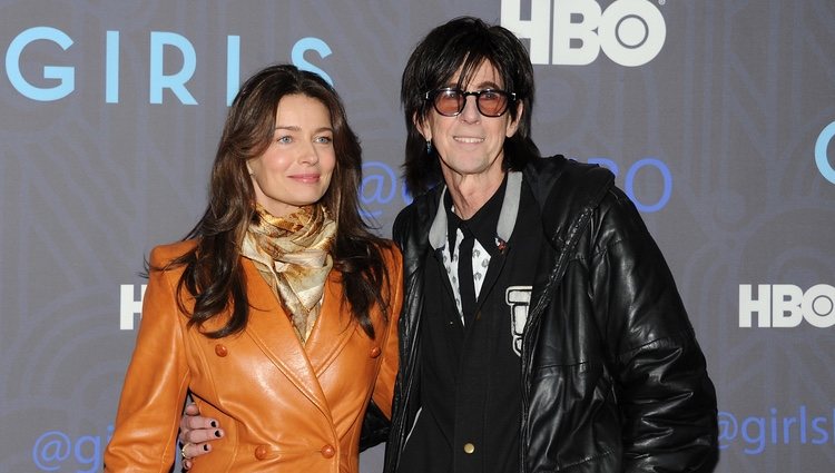 Ric Ocasek y su exmujer Paulina Porizkova