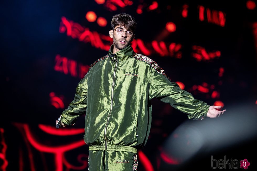 Don Patricio en el escenario del Coca Cola Music Experience