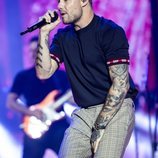 Liam Payne en el escenario del Coca Cola Music Experience