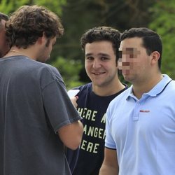 Froilán con sus amigos de la universidad