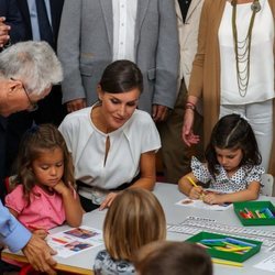 La Reina Letizia en la inauguración del curso escolar