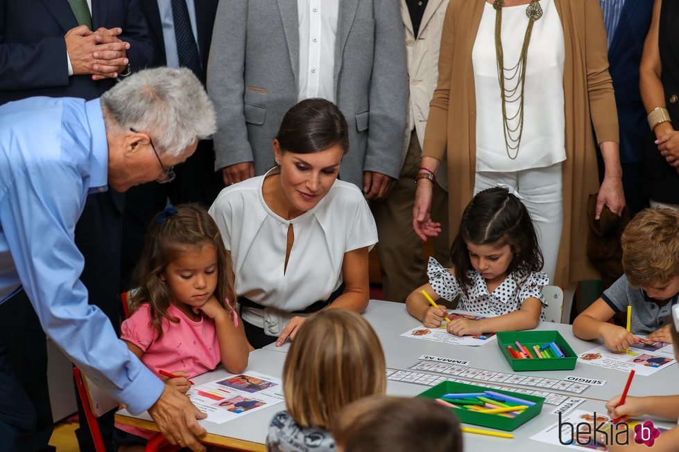 La Reina Letizia en la inauguraciÃ³n del curso escolar