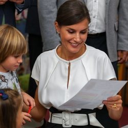 La Reina Letizia en la inauguración del curso escolar en Cáceres