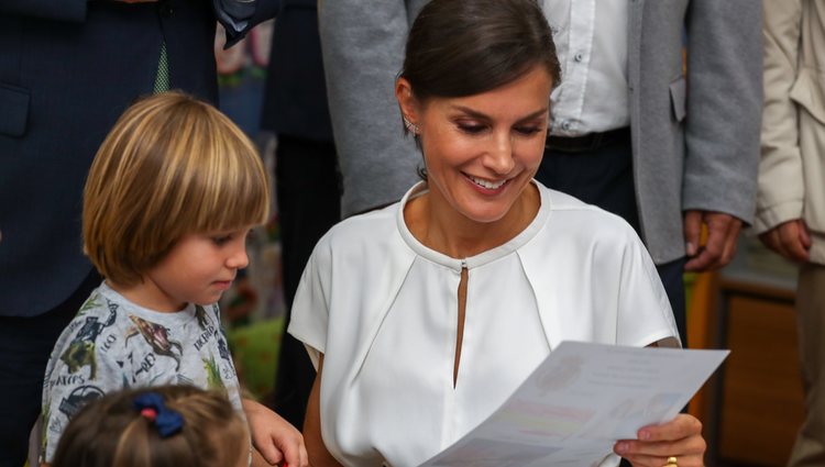 La Reina Letizia en la inauguración del curso escolar en Cáceres