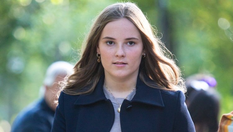 Ingrid Alexandra de Noruega en el parque de esculturas que lleva su nombre en Oslo