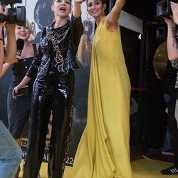 Najwa Nimri y Alba Flores en la premier de 'VIS A VIS'