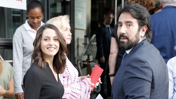 Inés Arrimadas y Xavier Cima en la inauguración de la temporada 2019/2020 del Teatro Real