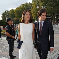 Fernando Fitz-James Stuart y Sofía Palazuelo en la inauguración de la temporada 2019/2020 del Teatro Real