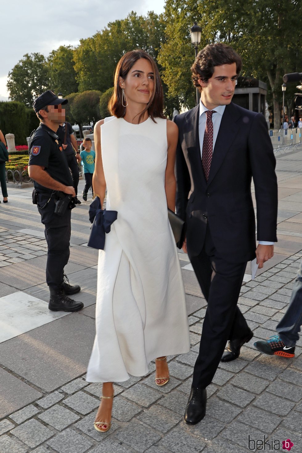 Fernando Fitz-James Stuart y Sofía Palazuelo en la inauguración de la temporada 2019/2020 del Teatro Real