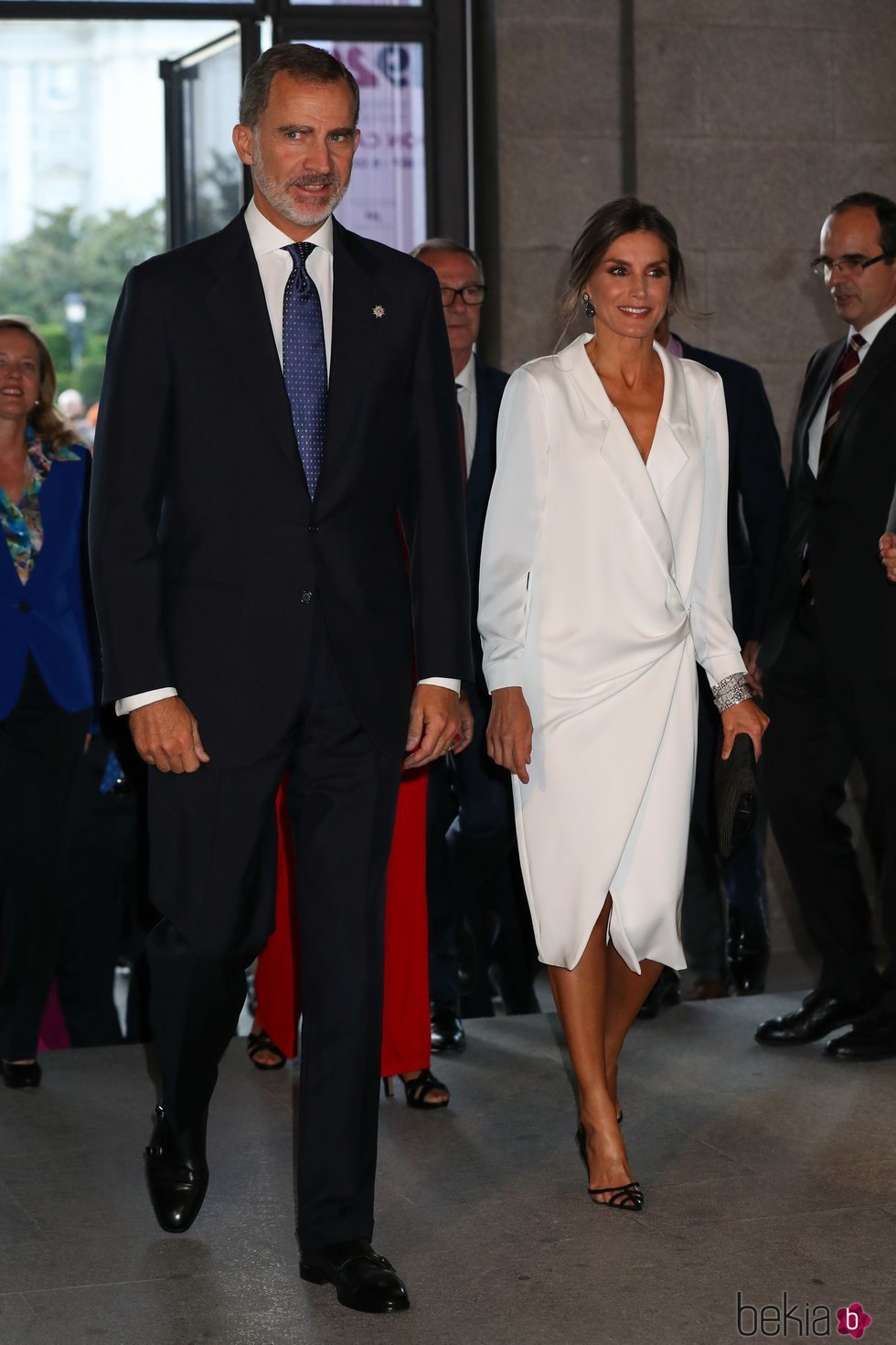 Los Reyes Felipe y Letizia en la inauguración de la temporada 2019/2020 del Teatro Real