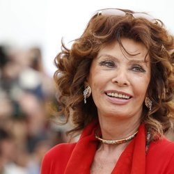 Sophia Loren en el Festival de Cannes de 2014