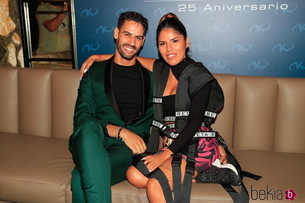 Chabelita Pantoja y Asraf Beno en la fiesta de presentación del single 'Ahora estoy mejor'