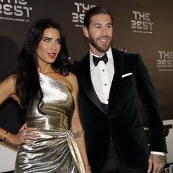 Pilar Rubio y Sergio Ramos en la gala de los Premios The Best 2019