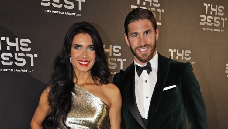 Pilar Rubio y Sergio Ramos, espectaculares en la gala de los Premios The Best 2019