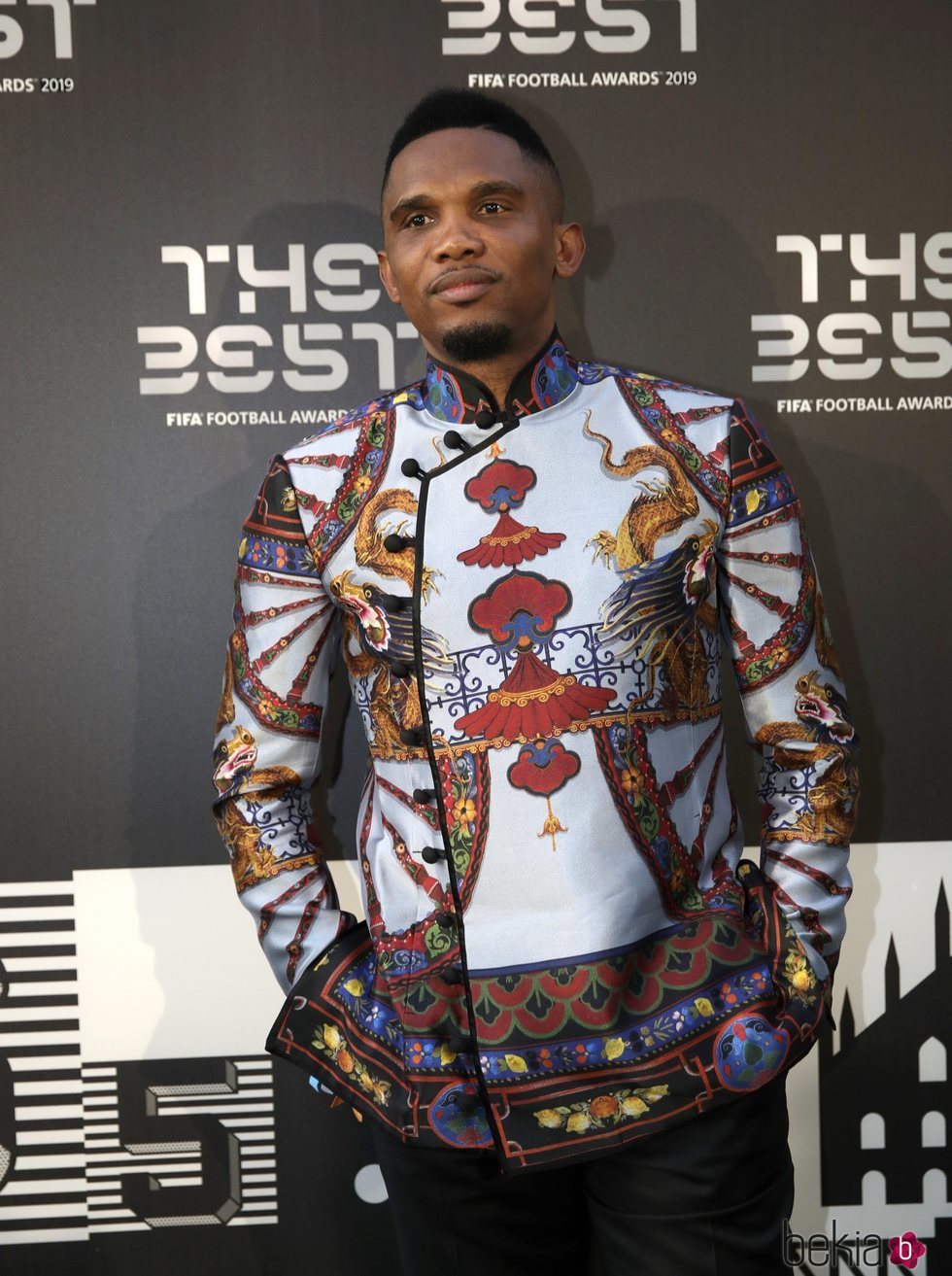 Samuel Eto'o en la gala de los Premios The Best 2019