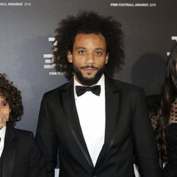 Marcelo con su familia en la gala de los Premios The Best 2019