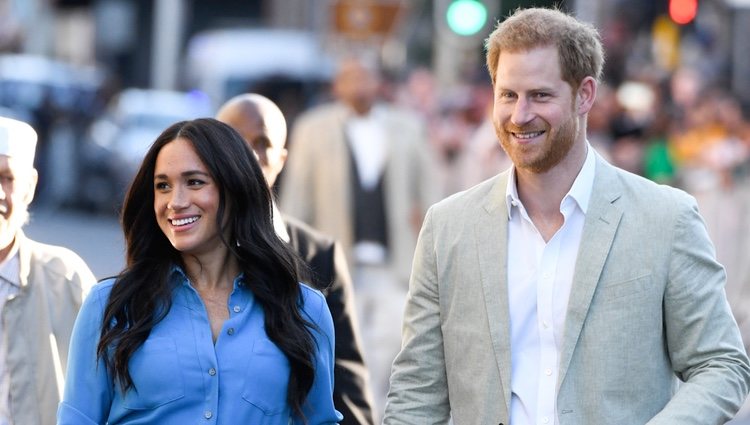 El Príncipe Harry y Meghan Markle en su viaje oficial a Sudáfrica