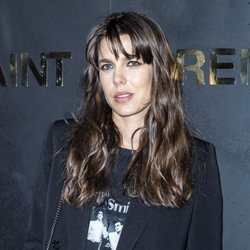 Carlota Casiraghi en la presentación de la colección Primavera/Verano 2020 en la Paris Fashion Week