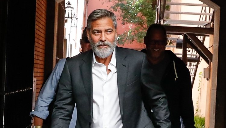 George Clooney por las calles de Madrid