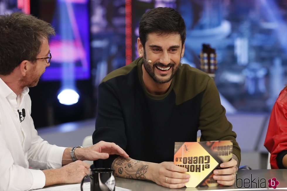 Melendi en 'El hormiguero' junto al resto de coaches de 'La Voz Kids'