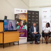 Meghan Markle interviene por videoconferencia en un acto oficial del Príncipe Harry en Malawi