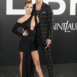 Jessica Goicoechea y River Viiperi en la fiesta de presentación del perfume 'Libre' de Yves Saint Laurent