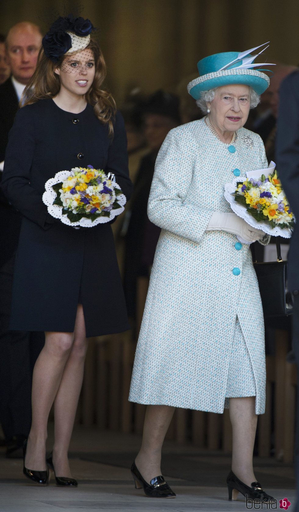 La Reina Isabel y Beatriz de York