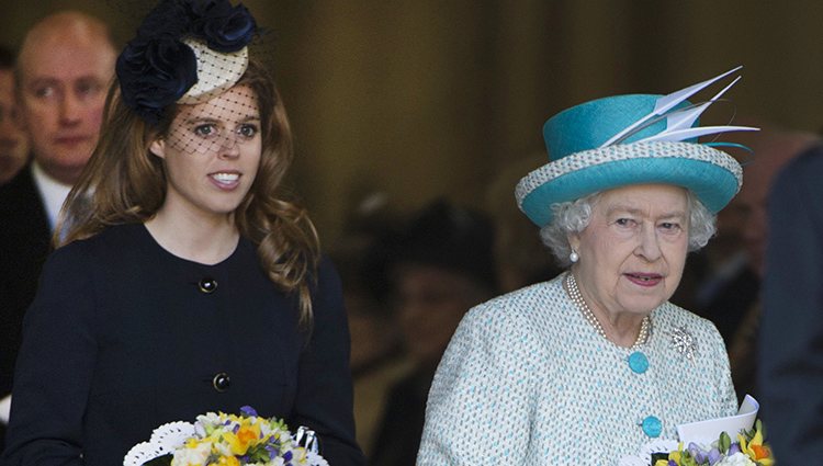 La Reina Isabel y Beatriz de York