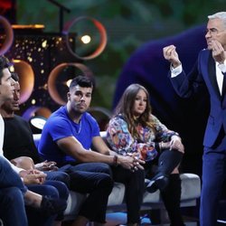 Jorge Javier Vázquez discutiendo con Diego Matamoros en la gala 5 de 'GH VIP 7'