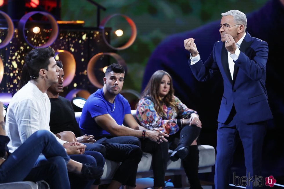 Jorge Javier Vázquez discutiendo con Diego Matamoros en la gala 5 de 'GH VIP 7'