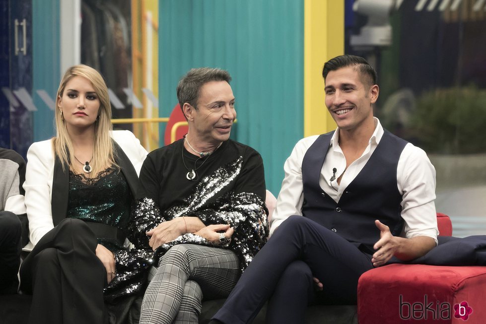 Alba Carrillo, Maestro Joao y Gianmarco en la gala 5 de 'GH VIP 7'