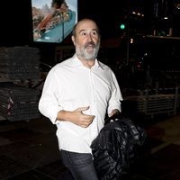 Javier Cámara en la fiesta de cumpleaños de Paco León