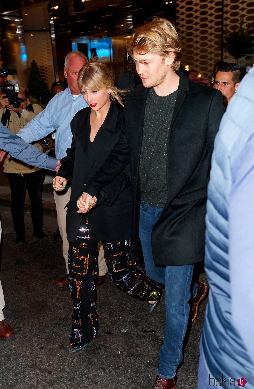 Taylor Swift de la mano de Joe Alwyn en Nueva York