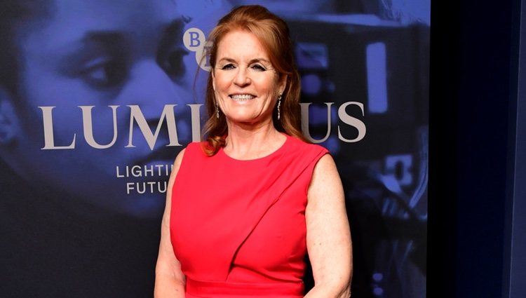 Sarah Ferguson en la Luminous Fundraising Gala del BFI London Film Festival 2019