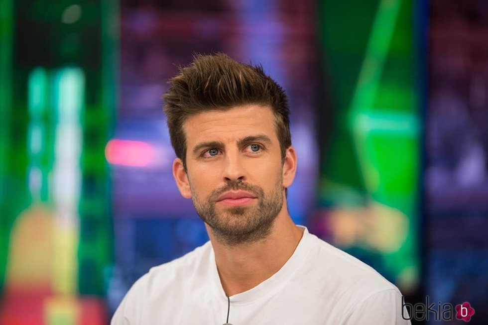 Gerard Piqué divirtiéndose en 'El Hormiguero'