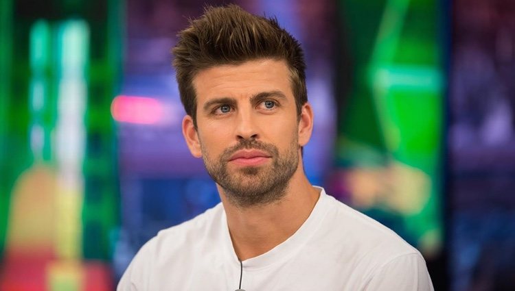 Gerard Piqué divirtiéndose en 'El Hormiguero'