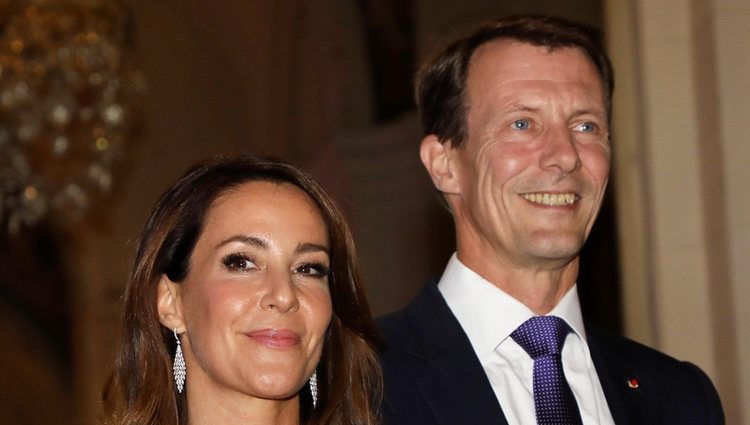 Joaquín y Marie de Dinamarca en una cena en el Ayuntamiento de París