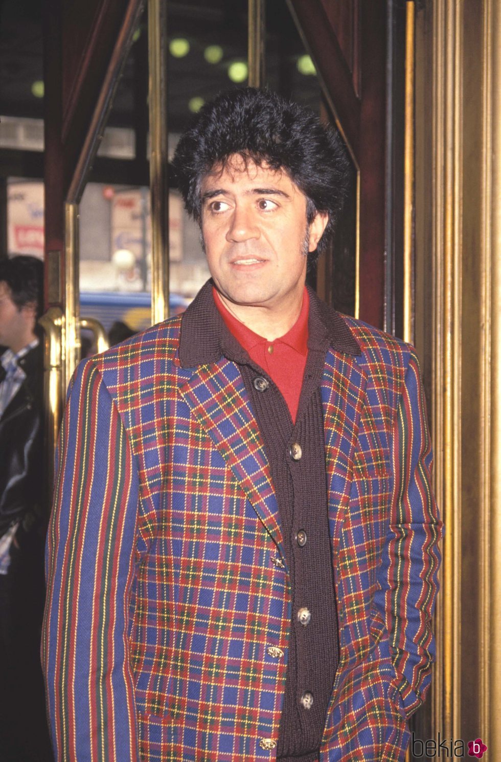 Pedro Almodóvar en un acto público