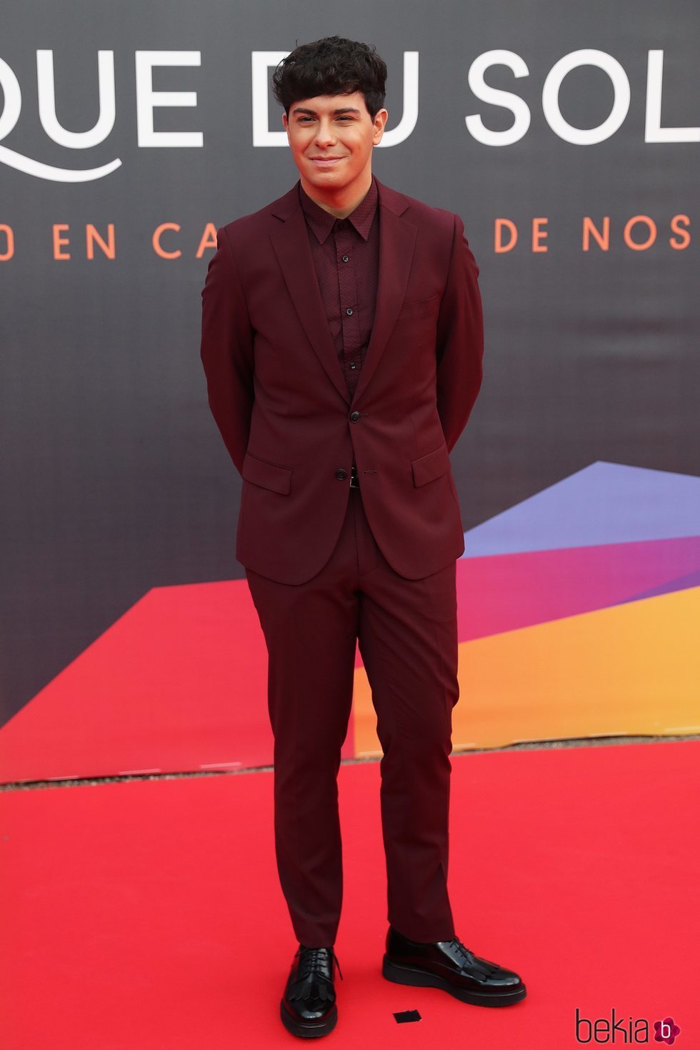 Alfred García en el estreno del espectáculo de Leo Messi en el Circo del Sol